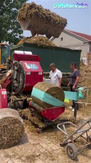 Forage baler wrapper, automatic bale lifting & airtight fresh-keeping, ultra-high efficiency