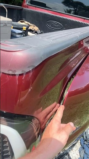 Adjusting dually fenders. Ford F350 7.3 Power Stroke #shorts #howto #diesel #fyp