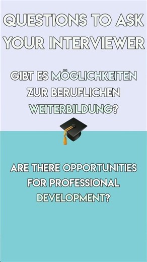 Impress Your German Interviewer with These Questions!