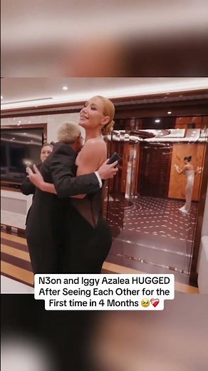 N3on and Iggy Azalea HUGGEDAfter Seeing Each Other for theFirst time in 4 Months 🥹❤️‍🩹#n3on