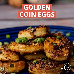 46K views · 3K reactions | Tiny bite-sized Golden Coin Eggs, that will make your tastebuds go wow朗 | Cookd | Facebook
