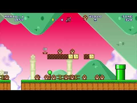 Another Mario Forever Remake - Goomba Party Speedrun