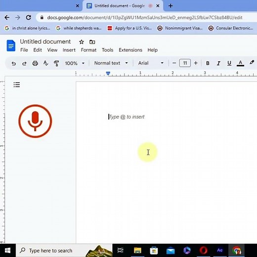 How To Do Voice typing on Google Docs with your Laptop