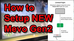 How to Setup the New FlightScope Mevo Gen2 Launch Monitor | Cory Gauvreau