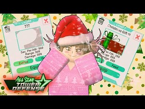 [??? UNIT] COMPLETE CHRISTMAS GIFTS GUIDE | All Star Tower Defense