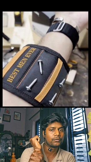 Best Gadget for Construction & DIY | Magnetic Wristband 😱🔥 | ​#MagneticWristband #HandyTools