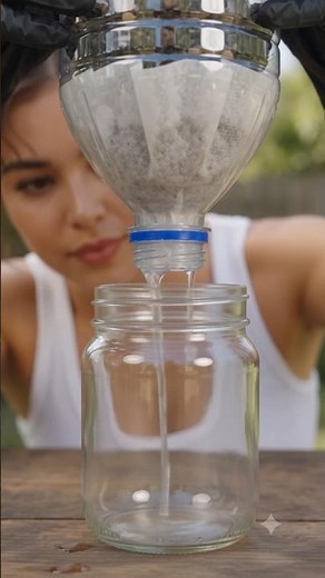 DIY Water Filter Test: Can It Clean Muddy Water? 💧