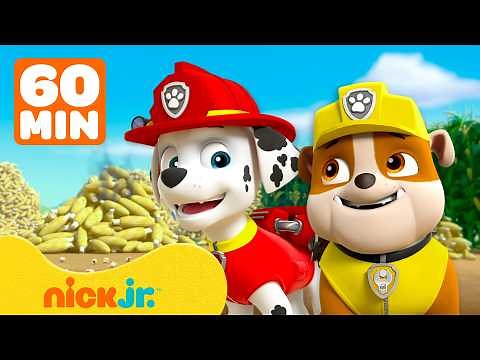 PAW Patrol's Bravest Buddy Moments w/ Rubble & Marshall! 🐾 | Rubble & Crew