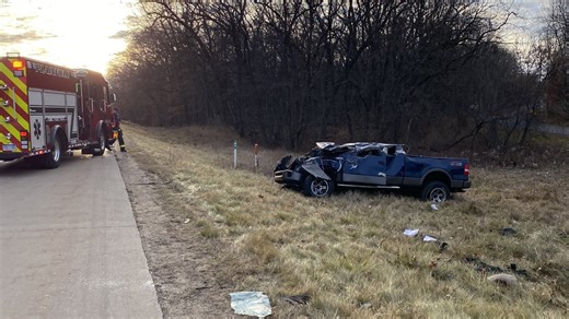 Rockford man dies from injuries in rollover crash on US 131