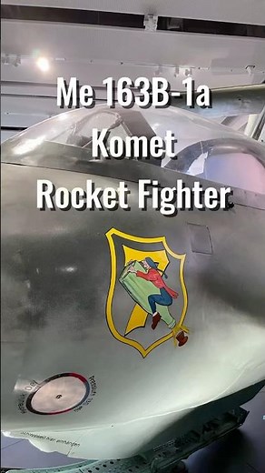 ROCKET FIGHTER - The Me 163 #rocket #aviation
