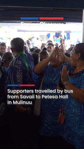 193K views · 3.5K reactions | Fa’asaleleaga No.1, which backed FAST in 2021, has now officially handed over its election candidate to HRPP. Pipi Pauli Tevita was endorsed at a packed Petesa Hall in Mulinuu, with supporters arriving by bus from Savai’i. The constituency also issued a public apology to the party over the 2021 roadblock. Video: Junior S Ami / Samoa Observer | Samoa Observer | Facebook