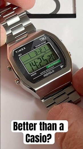 Timex T80 #casiowatch #gshockcollector #digitalwatch #casiogshockoriginal #casiovintage #timex
