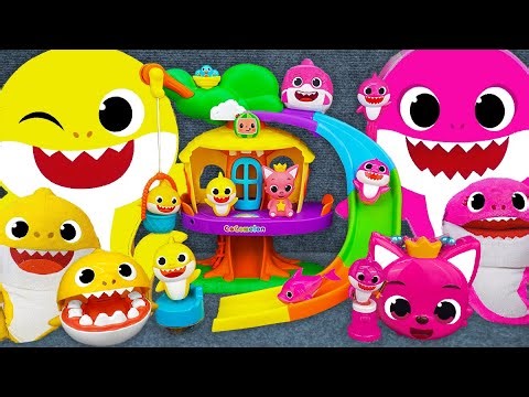 63 Minutes BABY SHARK Collection Unboxing - Satisfying Unboxing (ASMR)