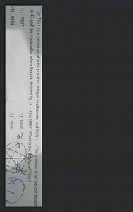 Let P(x) be a polynomial with positive integer coefficients and... | Filo