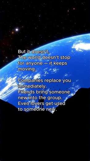 Why no one is actually irreplaceable...?