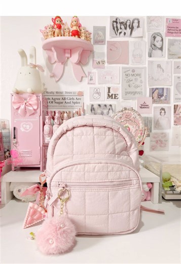 Pack My Cute Pink Mini Backpack with Me