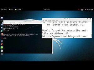Hack Router ZTE F609 Using Telnet