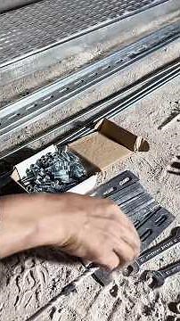 cable tray installation part 1 #electrical #industrialwiring #electricalwiring #electrician