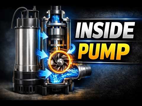 Submersible Pump Working Explained 3D Animation