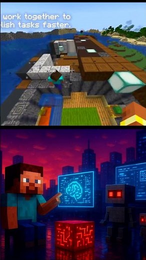 🤖 Artificial intelligence has arrived in Minecraft!