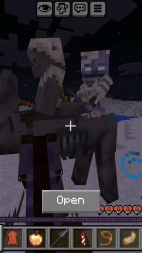 #minecraft zombie hai sniper and camel, this only happen in bedrock 😂😂 #minecraftheads
