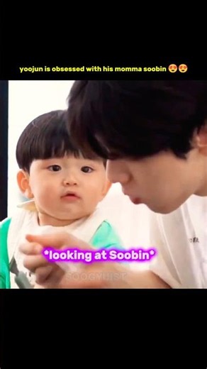 Yoojun's Soobin obsession is real 😭 #txt #yoojun #soobin #tomorrow_x_together #txtmoa