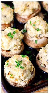 Stuffed Mushrooms with Cream Cheese