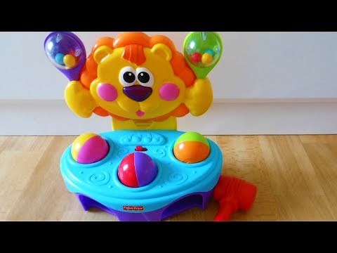 Fisher price lion.Fisher Price Go Baby Go Bop and Rock Musical Lion.