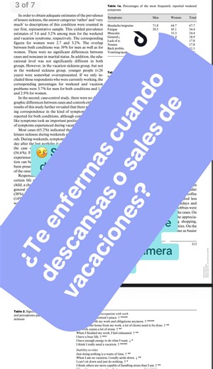 leisure sickness te enfermas en tu descanso o vacaciones #vacaciones #personaldesalud #enfermeria #medicosdetiktok #parati