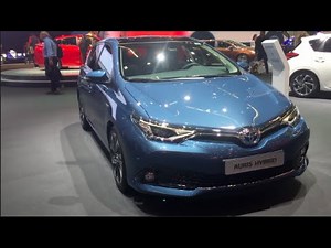 Toyota Auris Hybrid 2016 In detail review walkaround Interior Exterior