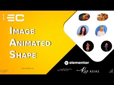 Elementor Image Animated Shape Widget – Creative Image Animation Tutorial