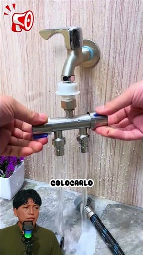 Dual service adapter for water tap