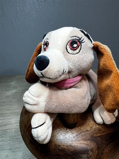 Vintage Disney Lady and the Tramp Plush | Disney Store Stuffed Animal | Classic Disney Plush - Etsy