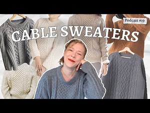 7 Cable Sweaters | My Favorite Cable Knit Patterns