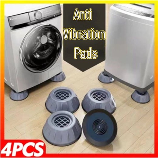 4pcs Multifunctional Anti Slip Base Washing Machine Refrigerator Universal Plastic Anti Slip and Moisture-proof Base | Lazada PH