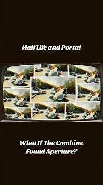 Half Life and Portal | What If The Combine Found Aperture? #portal2 #memes #cavejohnson #halflife2