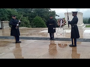 Changing of the Guards including inspection at the Tomb of the Unknown Soldier FULL VIDEO