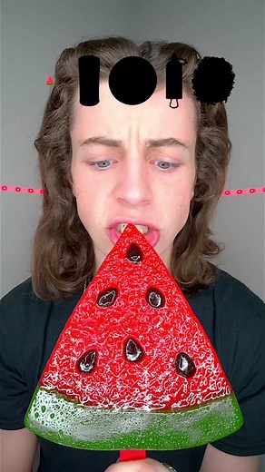 Delicious Giant Gummy Watermelon Snack Review