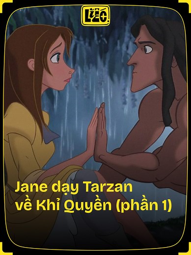 Jane dạy Tarzan về khỉ quyền (P1) #liếc #tiktokgiaitri #tarzan #parody