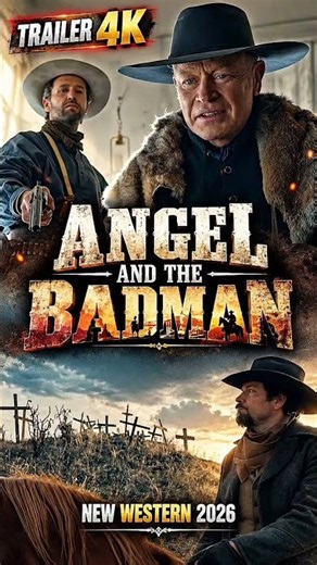 🔥 THE PAST ALWAYS COMES BACK. "ANGEL AND THE BADMAN" (2026)... #trailer2026 #movie2026 #film2026