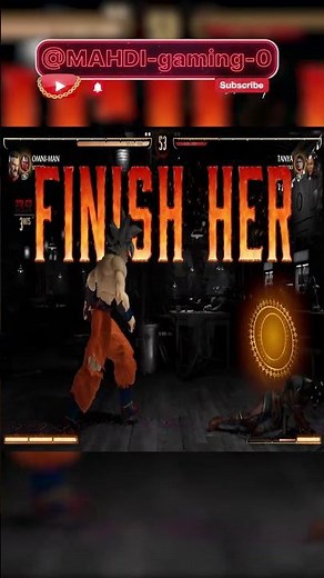 GOKU PERFECT MATCH GAMEPLAY! Ultra Instinct Mod Dominates Mortal Kombat 1 #shorts