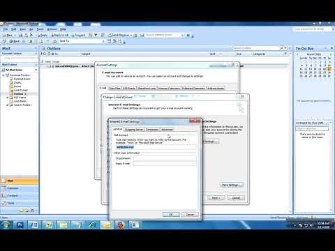 ERROR Outlook cannot connect to your outgoing (SMTP) e-mail server.