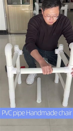 PVC pipe Handmade chair #diy #pvc #DIY chair