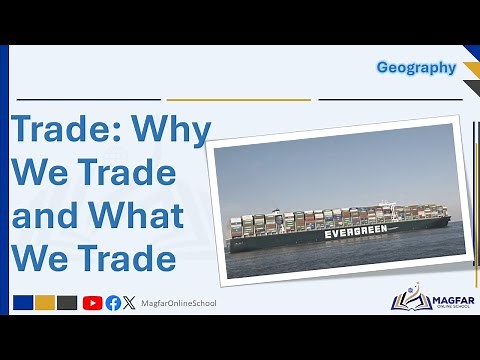 What Do People Trade and Why? | Goods, Services, Imports & Exports (Grade 6 Term 2 Geography)