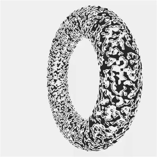 Two layer sphere. #openframeworks #programming #creativecoding