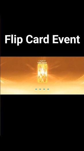 flip card events i got legend card