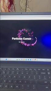 Interactive Particle Cursor with HTML, CSS & JS! 🖱️✨ #shorts #ytshorts