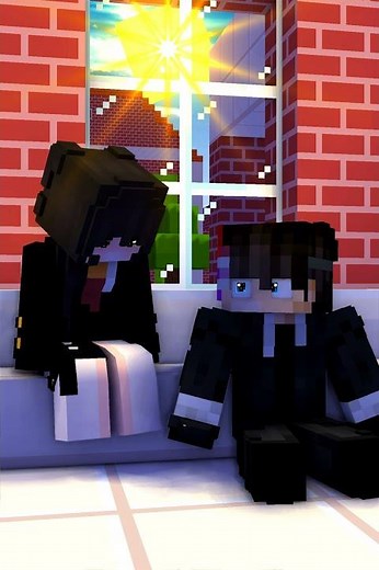 Staying Asleep Next To A Friend | Minecraft Animation | Mine Imator | [Template]