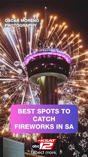 KSAT News on Instagram: "Several places across the Alamo City will host fireworks shows to close out 2025 and welcome the new year. Here are some of the biggest fireworks shows happening tonight. MORE DETAILS AT THE LINK IN BIO."