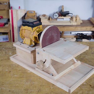 How to make disc sander machine - DIY disc sander | Woodworking Tools TV